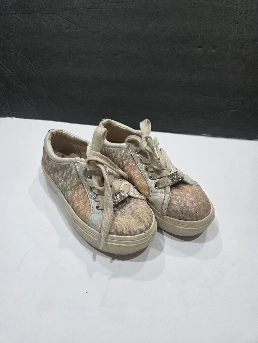 Mk Michael Kors Kids Tie-Dye Low-Top Sneakers Sz.11